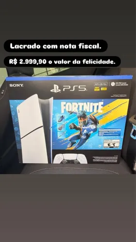 PS5 lacrado