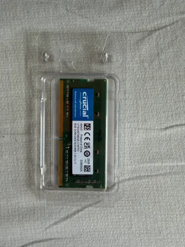 Memória Ram Color Verde 8gb Ddr4 2400mhz 1 Crucial Ct8g4sfs824a