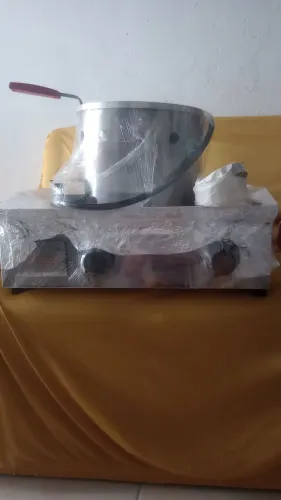 Vendo chapa e fritadeira de batata