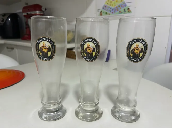 Kit 2 Copos Para Cerveja Franziskaner 500ml