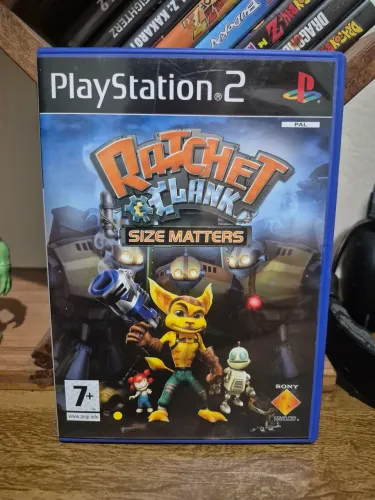 Ratchet e clank size matters - playstation 2 original (PAL - EUROPEU)