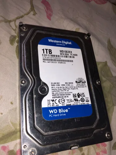 HD Western Digital WD Blue 1TB SATA 6Gb/s -