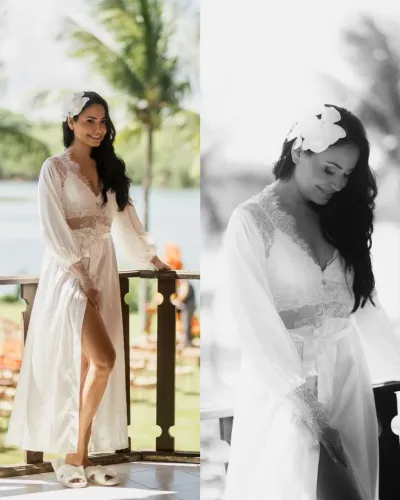 Roupão Robe da Noiva