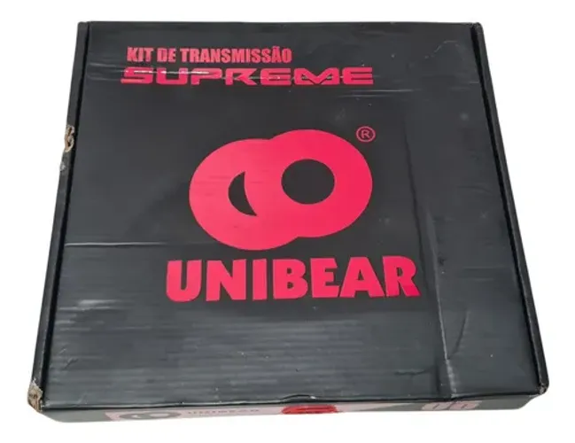 Kit Relação Transmissão Bros 150 Com Retentor Unibear Preto