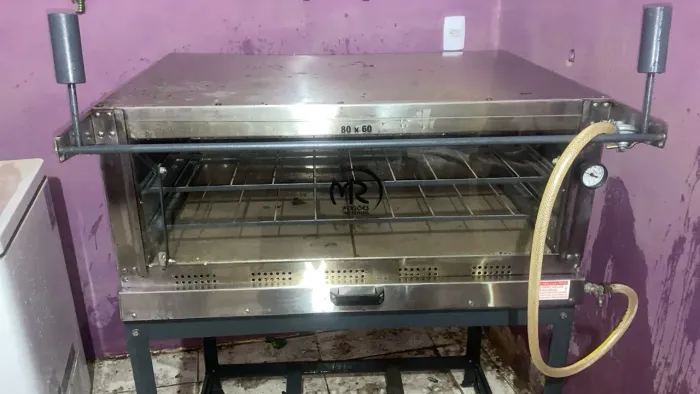 Forno de pizza a gás