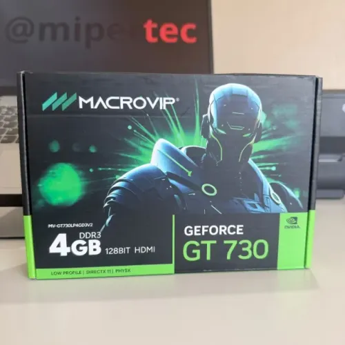 Placa de vídeo Macrovip GeForce GT 730 4GB DDR3