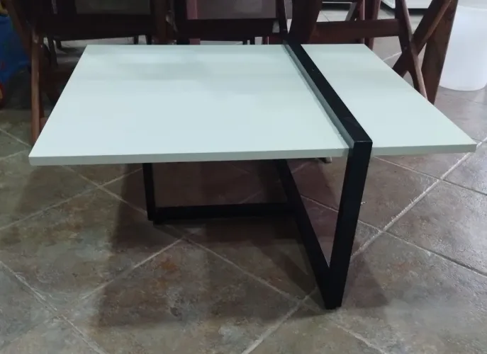 Mesa de centro estilo industrial 