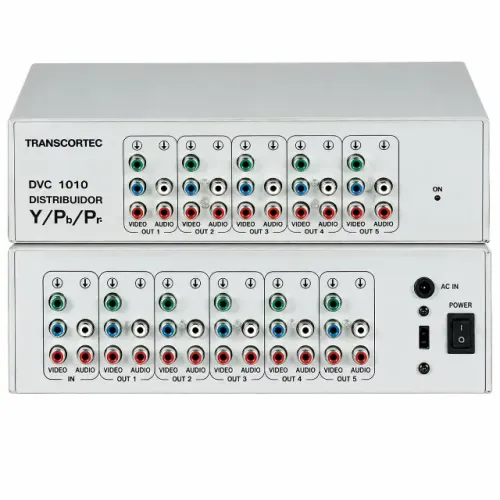 Splitter De Video Componente YPBPR Com Audio 1 X 10 / DVC-1010