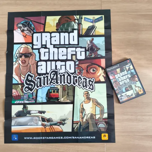 GTA San Andreas PlayStation 2 original 