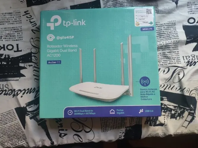 Roteador Wireless Gigabit Dual Band AC1200 TP-link