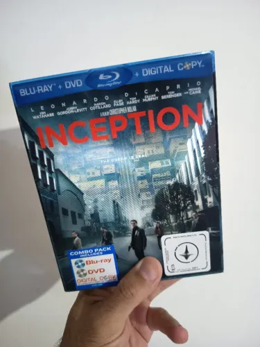 Inception (A Origem) - 3 discos (Blu-ray + Extras + DVD + Digital Copy) - Importado