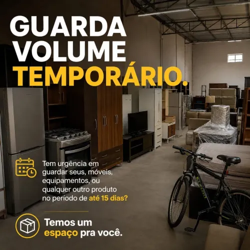 Locação de guarda volumes temporário 