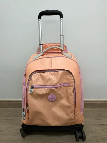 MOCHILA KIPLING NEW ZEA LARANJA - original 