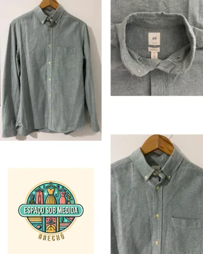 Camisa social H&M masculina