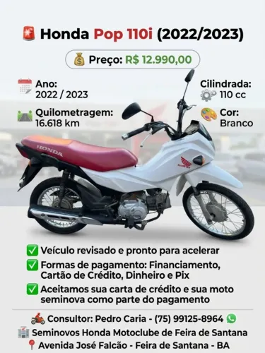 Honda Pop 110i 2022