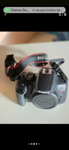 Câmera Canon Eos Rebel T7 18-55mm Kit - Seminova