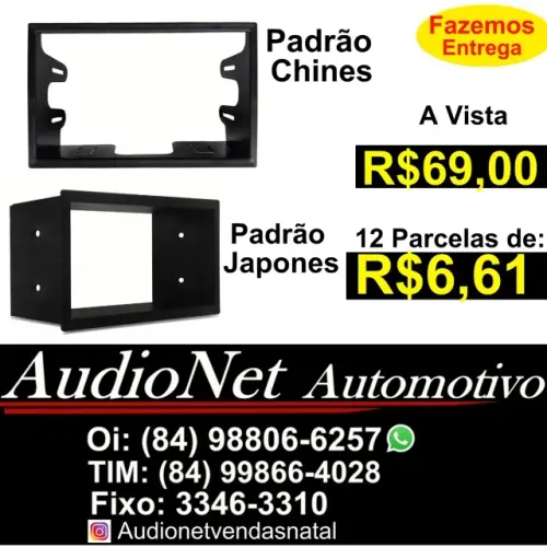 Moldura 2 Din Dvd Multimidia 2din Fox Polo Golf Ecosport Fiesta Painel Som Carro