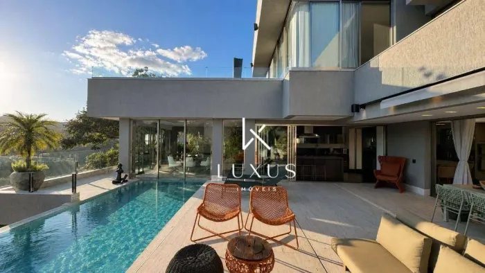 Casa com 4 dormitórios à venda, 802 m² por R$ 15.500.000,00 - Vale dos Cristais - Nova Lim