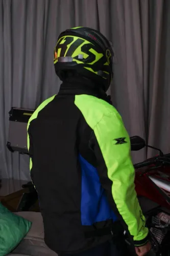 Capacete norisk+capa texx ronin