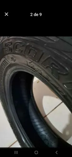Pneus em bom estado de conservação