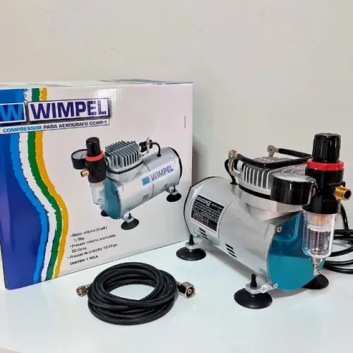 Compressor para aerografia Wimpel Comp-1 Bivolt