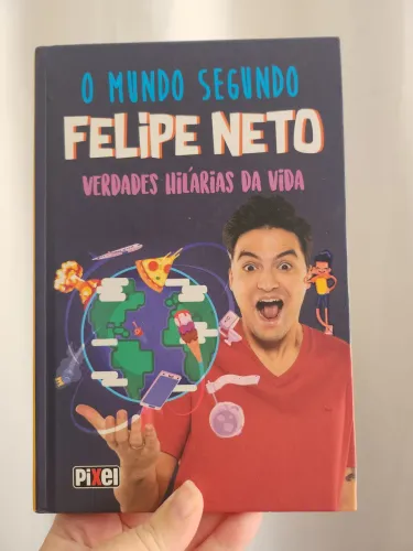Livro o mundo segundo felipe neto verdades hilarias da vida youtube 