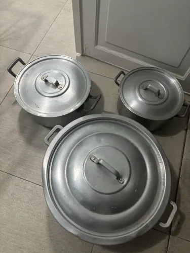 Panelas grandes em alumínio 