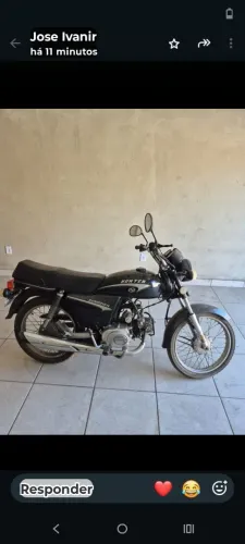 Moto Sundown preta