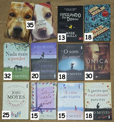 Livros de Aventura, romance, Ficção entre outros, a partir de R$ 10!!