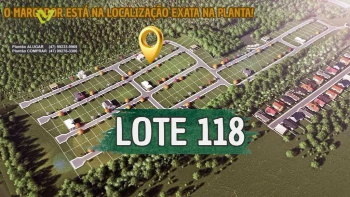 Terreno no Loteamento Vale das Figueiras em Gaspar-SC a venda