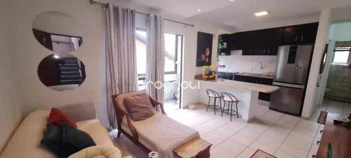 Apartamento 1 Dormitório, 2 sacadas, Garagem em um dos melhores Recantos próximo da Praia