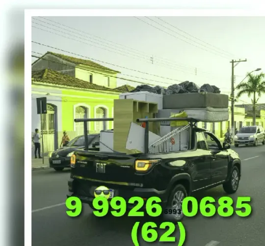 Frete/Mudança motorista experiente - Rodrigo aceita Pix - Disponível agora