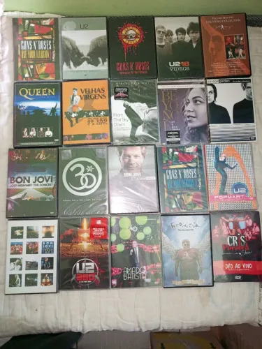 Dvds Bandas Rock Pop etc