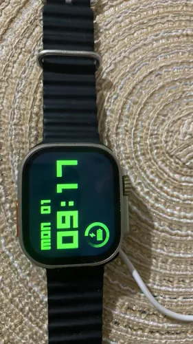 Smartwatch Ultra + 7 Pulseiras + Carregador - Excelente Estado