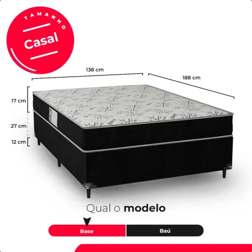 Cama de casal Box