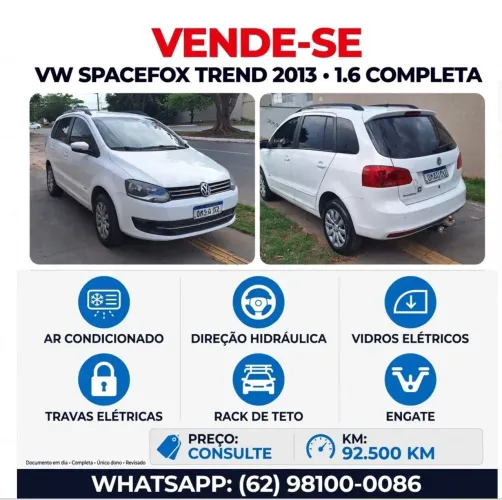 Volkswagen Spacefox 1.6/ 1.6 Trend Total Flex 8V 5P 2013