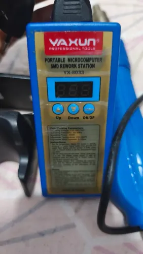 Estação de retrabalho portátil yaxun yx-8033