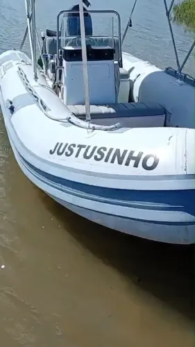 Barco Inflável 60hp flexboat