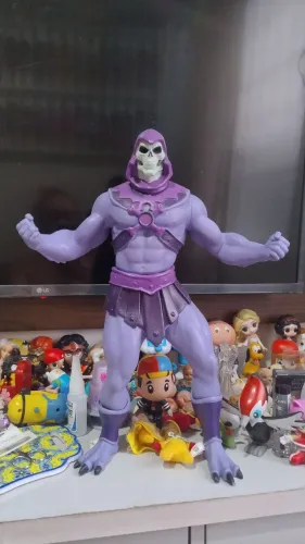 Boneco Esqueleto Gigante He-man Mestres do Universo 