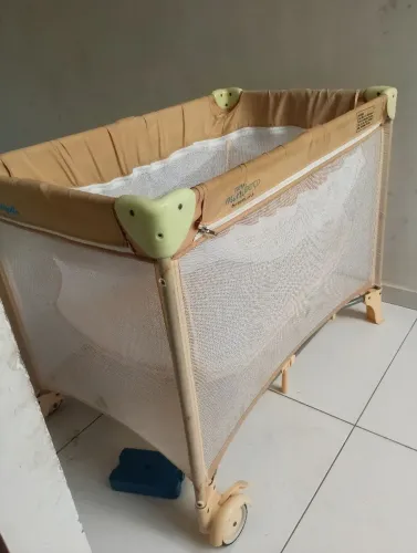 Mini Berço Burigotto<br>R$ 318,00<br>Enjoei.com<br>Usado