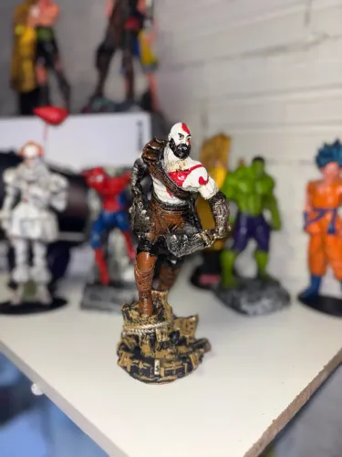Action Figure Kratos God Of War - Resina 