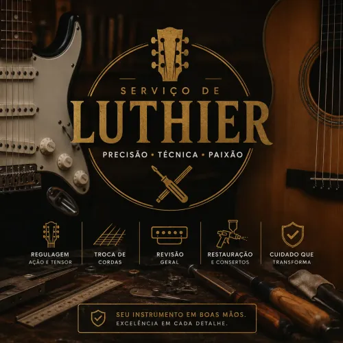 Luthier - Violão, Guitarra e Baixo | Regulagem e Manutenção