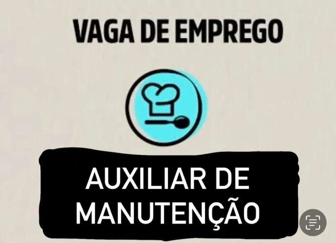 Buffet na Aldeota contrata: Auxiliar de Manutenção
