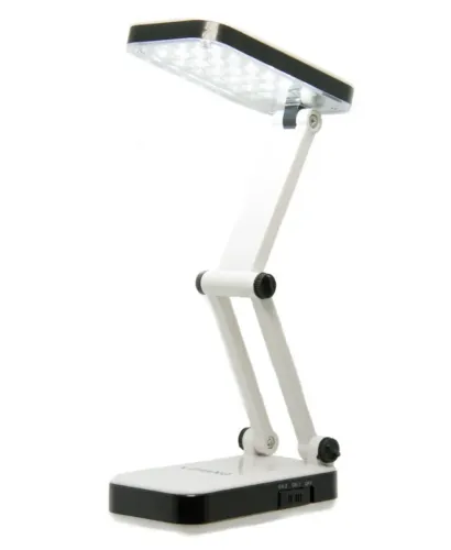 Luminária de mesa dobrável recarregável