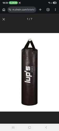 Saco de luta(Soco e chute) 140cm preto