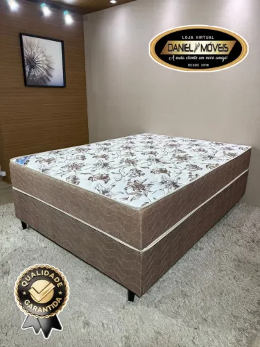 Cama casal molas ensacadas _ Brinde 2 travesseiros