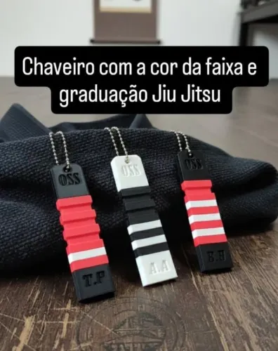 Chaveiro Jiu Jitsu Graduação 