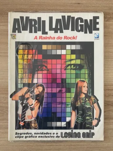 Revista Avril Lavigne - Graphic Clip Editorial Escala - Nova lacrada