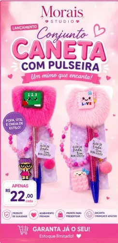 Canetinhas personalizadas 