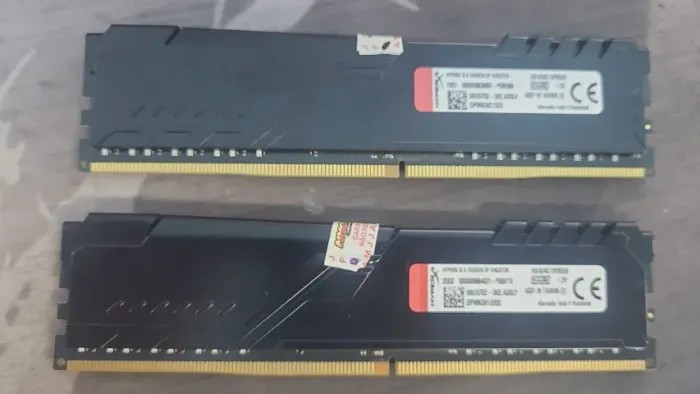 HyperX Fury Black - 8 GB DDR4 2666 MHz CL16